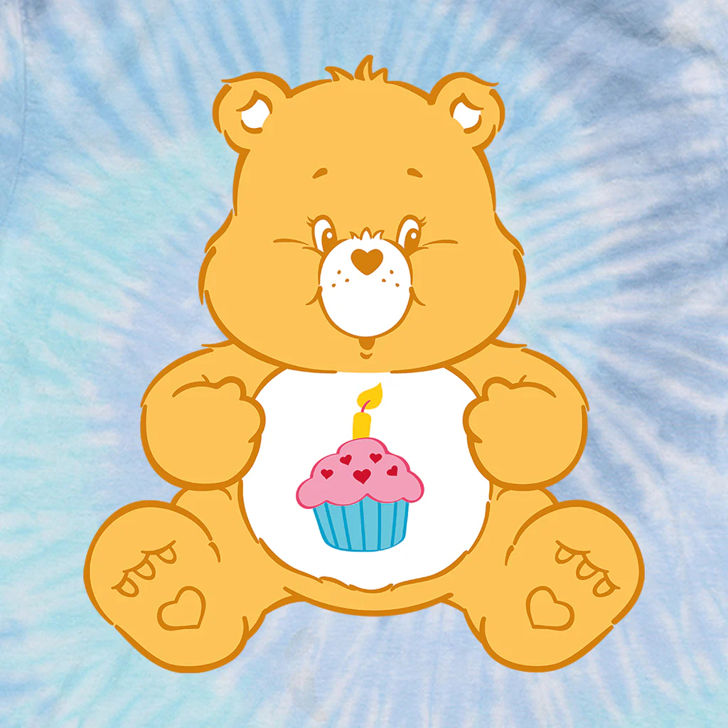 Birthday Bear Tie Dye Women's T-Shirt - Image 10