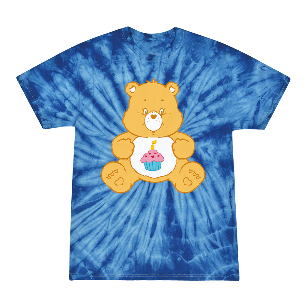 Birthday Bear Tie Dye Women's T-Shirt - Image 5