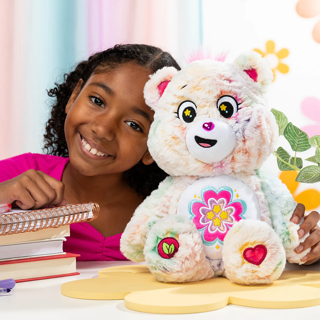 Blossom Heart Bear 35cm Eco Friendly Plush - Image 2