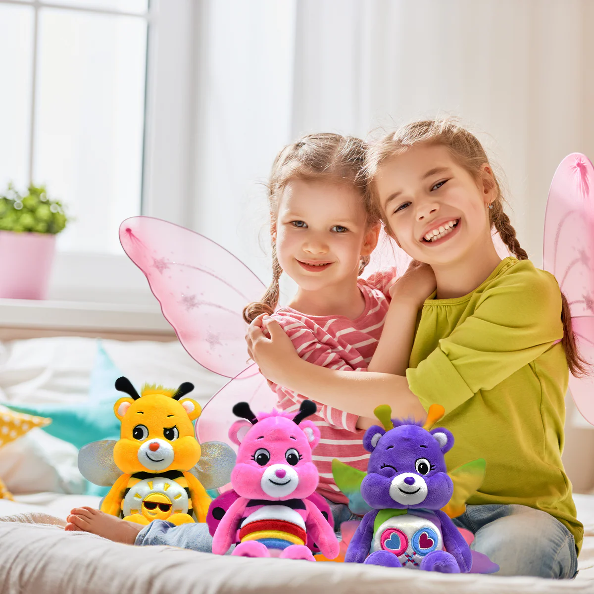 Butterfly Share Bear Bean 22cm Plush - Image 2