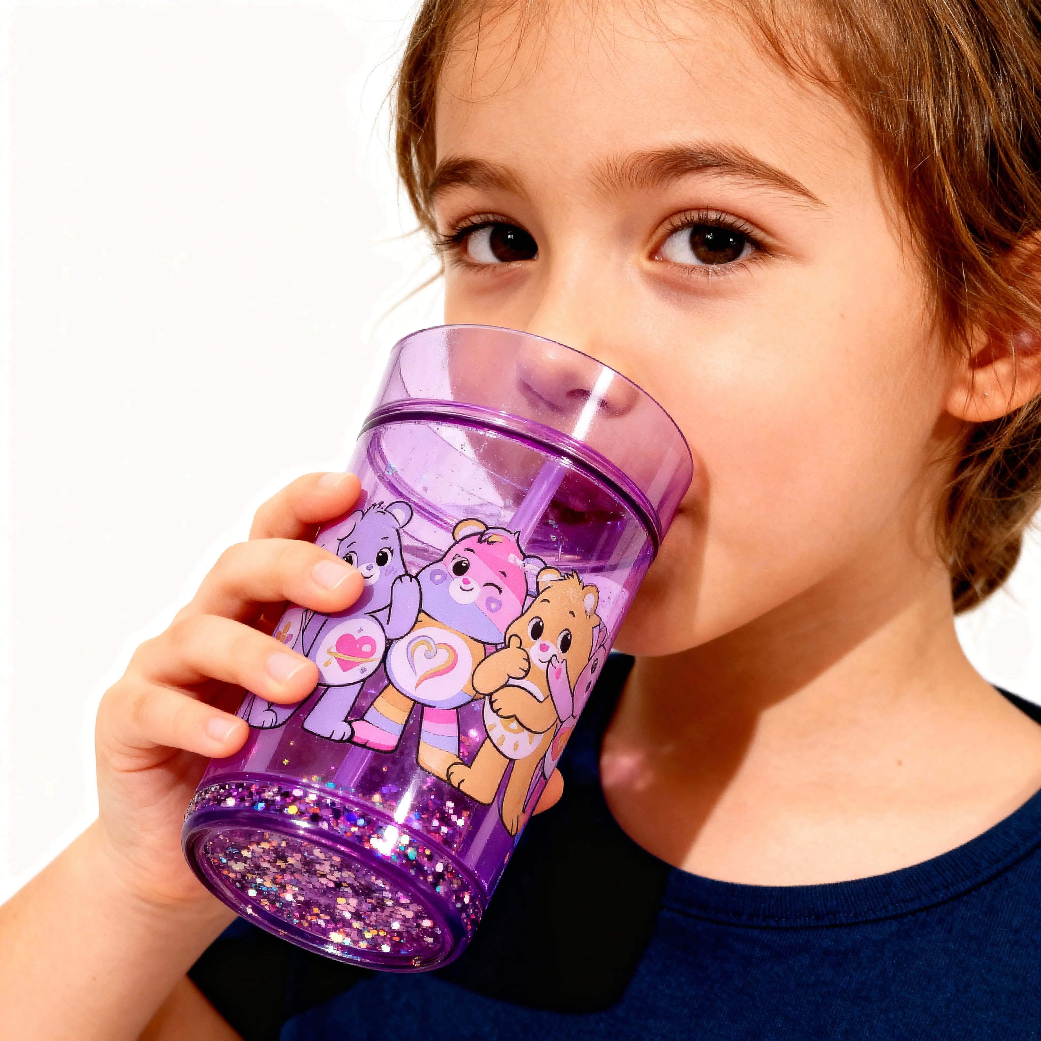 Care Bears Lunch Bag & Glitter Tumbler Bundle - Image 12