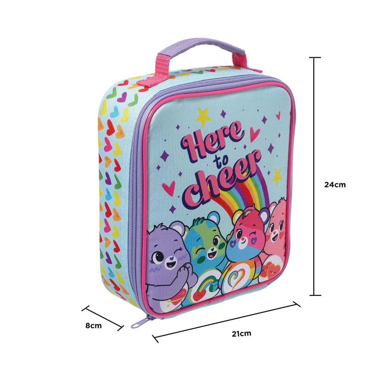 Care Bears Lunch Bag & Glitter Tumbler Bundle - Image 4