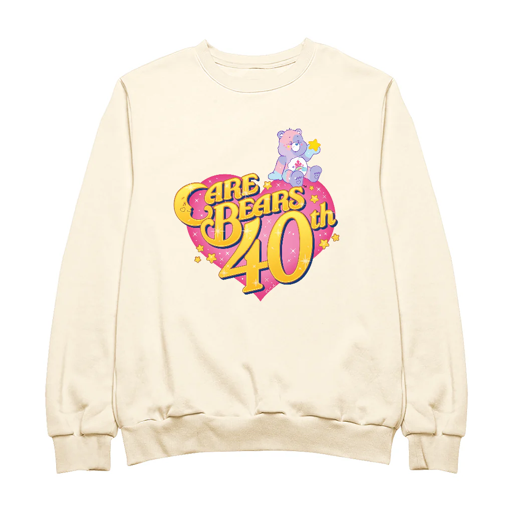 Care Bears 40th Anniversary Care A Lot Men's Sweatshirt - Image 3