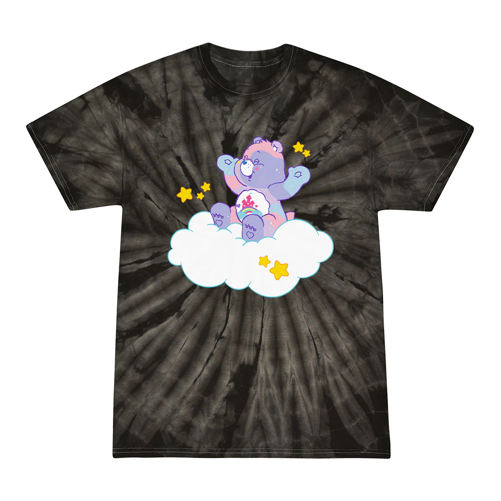 Care Bears 40th Anniversary Tie Dye Kids T-Shirt - Image 3