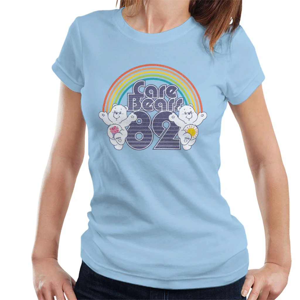 82 Rainbow Funshine Bear And Share Bear Women's T-Shirt - Image 5