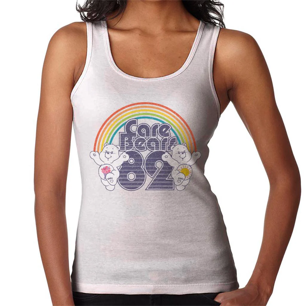 82 Rainbow Funshine Bear And Share Bear Women's Vest - Image 3