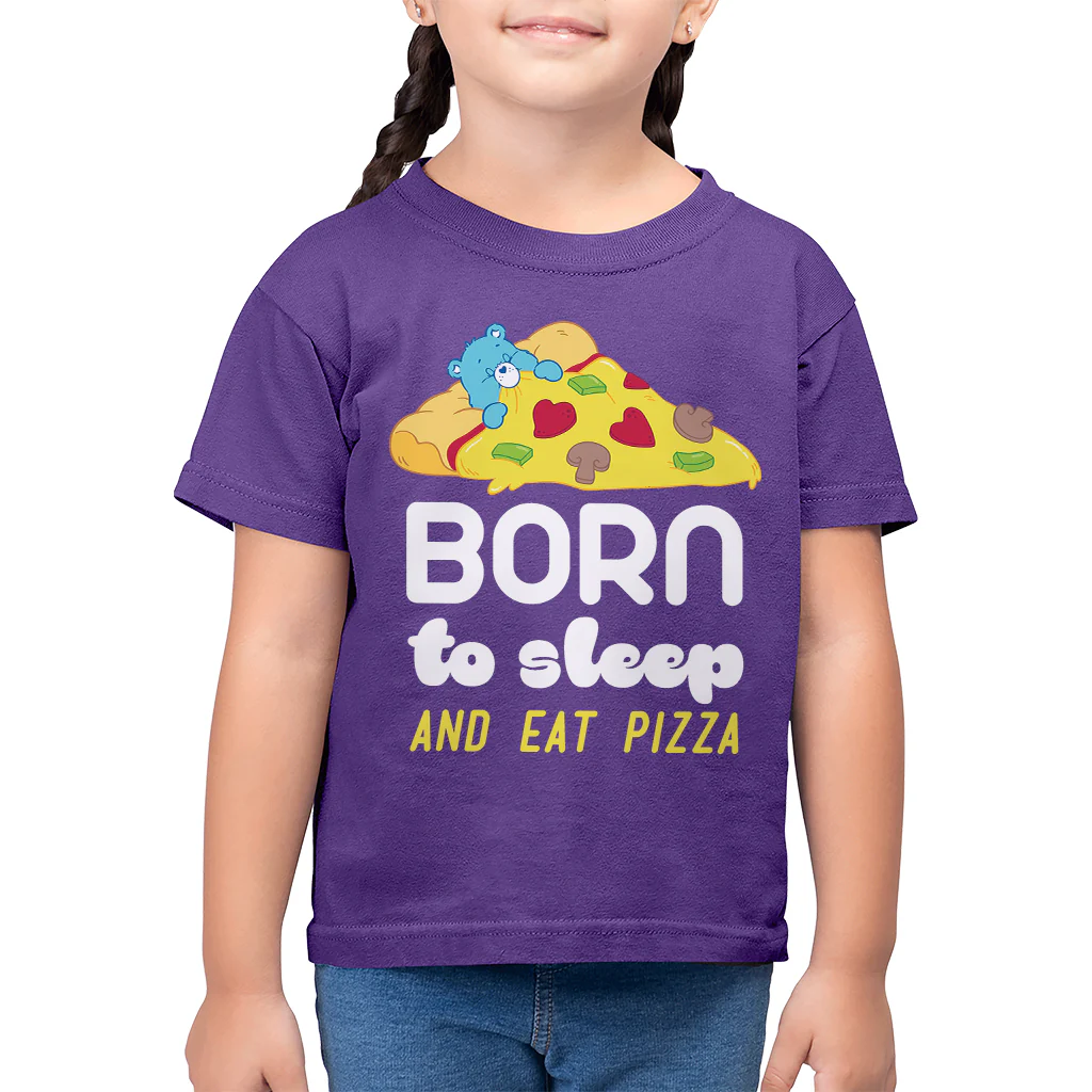 Bedtime Bear White Text Kids T-Shirt - Image 3