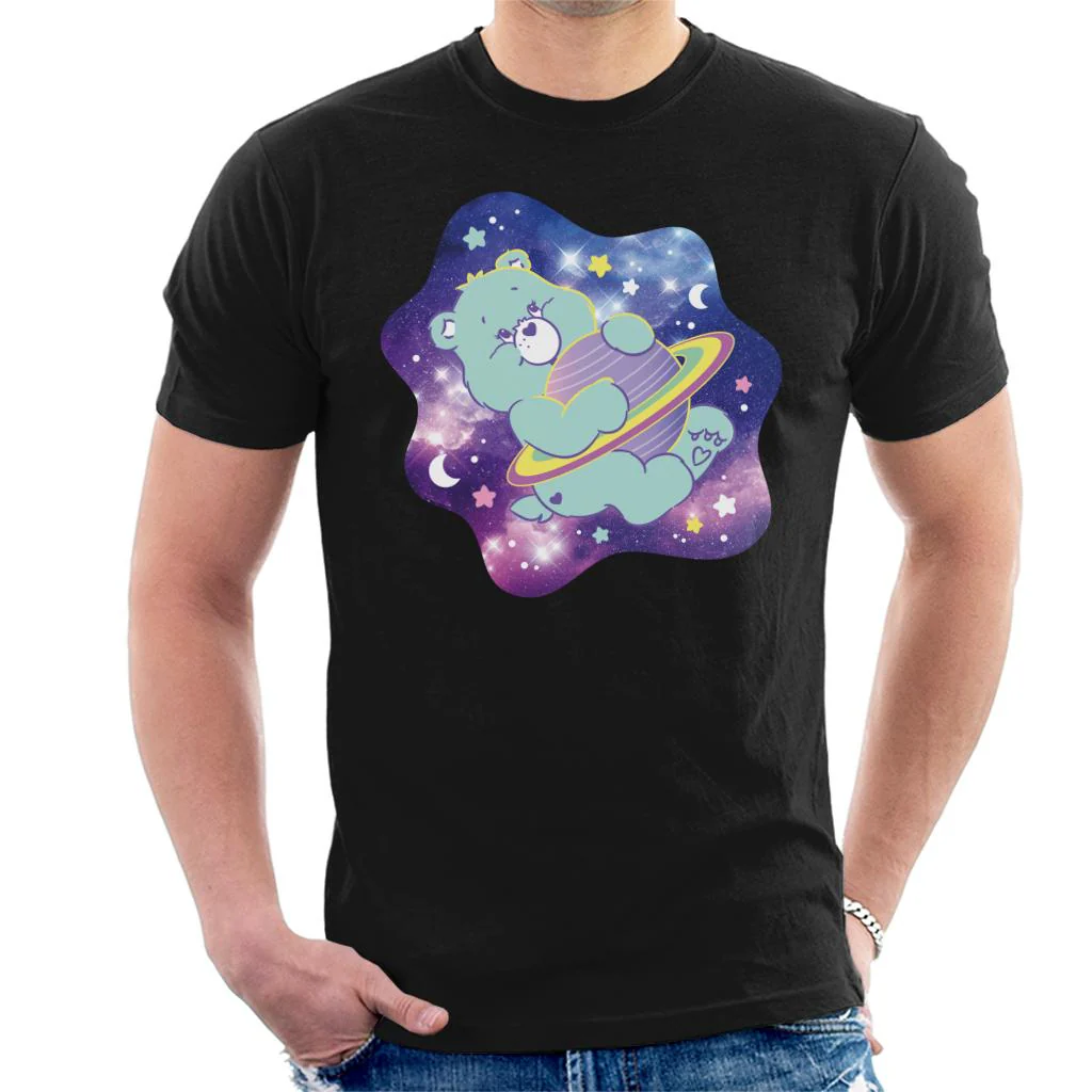 Bedtime Bear Dreaming Of Space Men's T-Shirt - Image 3