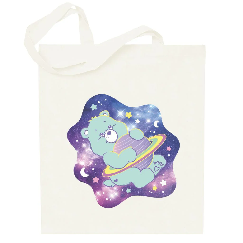 Bedtime Bear Dreaming Of Space Tote Bag