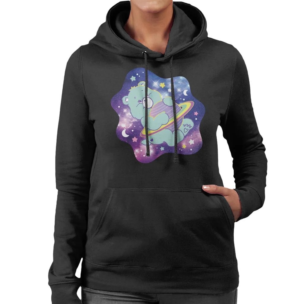 Bedtime Bear Dreaming Of Space Women's Hooded Sweatshirt - Image 4