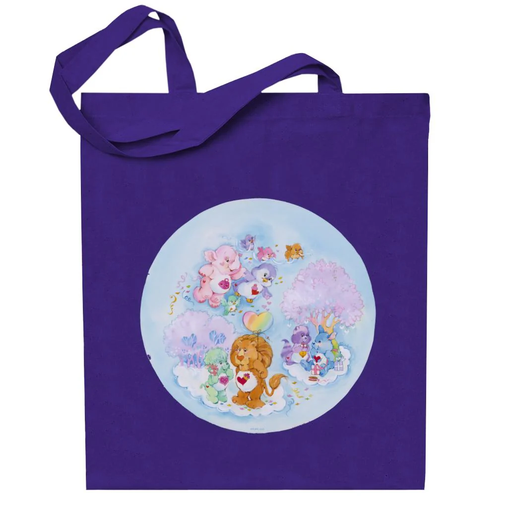 Brave Heart Lion Pink Trees Tote Bag - Image 5