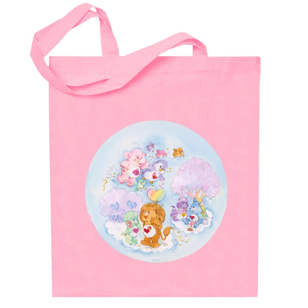 Brave Heart Lion Pink Trees Tote Bag - Image 6
