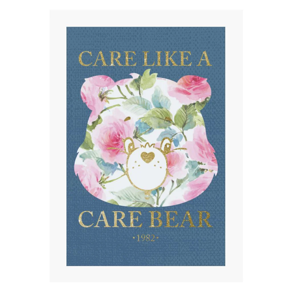 Care Like A Care Bear A4 Print - Image 4