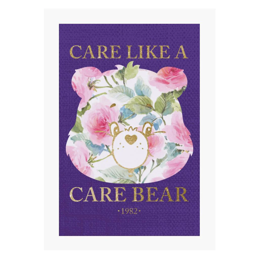Care Like A Care Bear A4 Print - Image 6