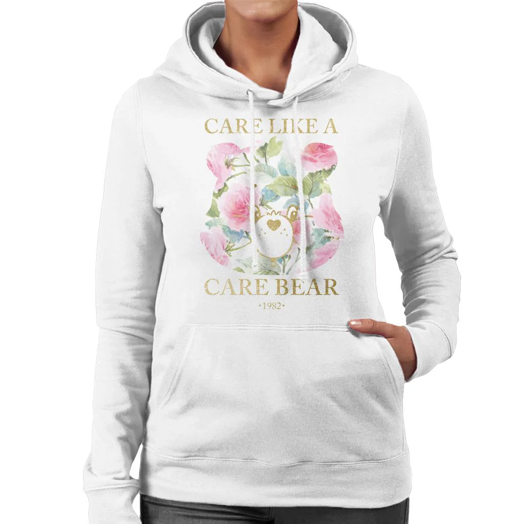 Care Like A Care Bear Women's Hooded Sweatshirt - Image 2
