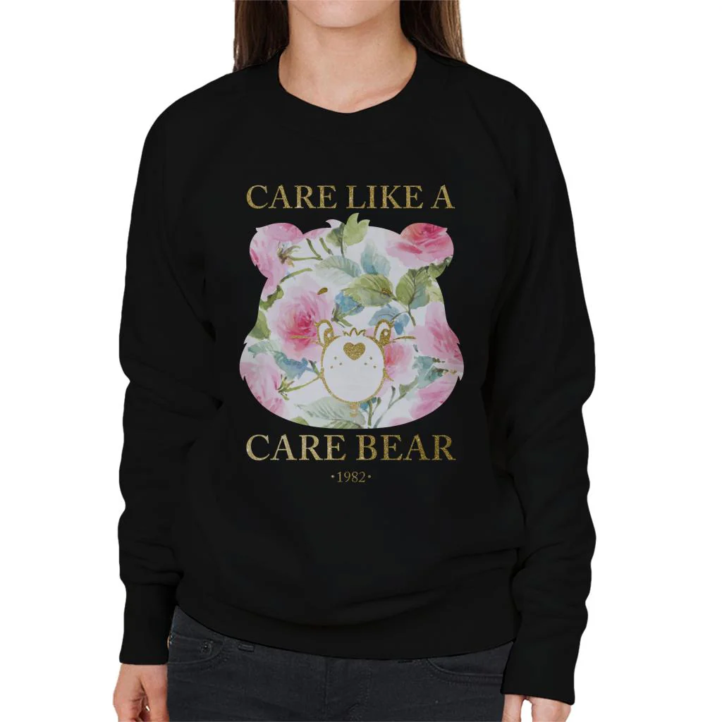 Care Like A Care Bear Women's Sweatshirt - Image 3