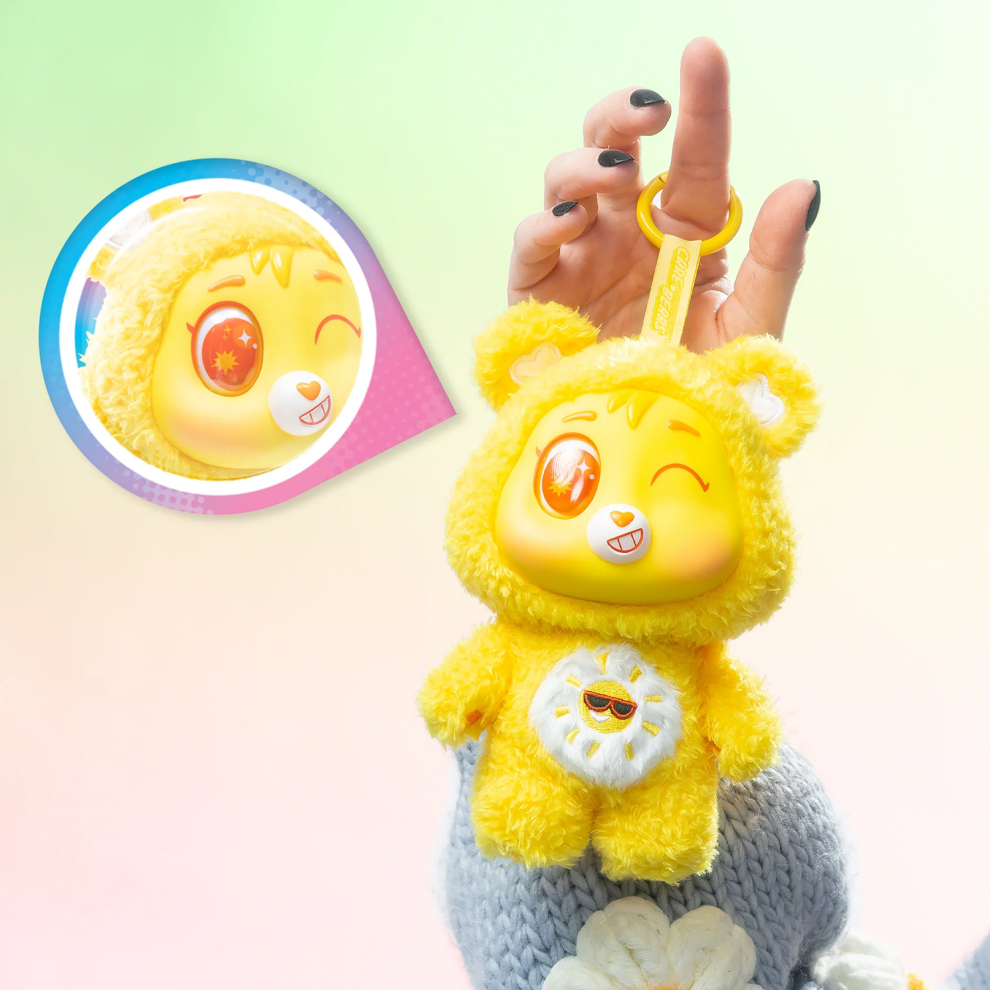 Care Bears Caring Cuties Plush Keychain Blindbox - Image 3