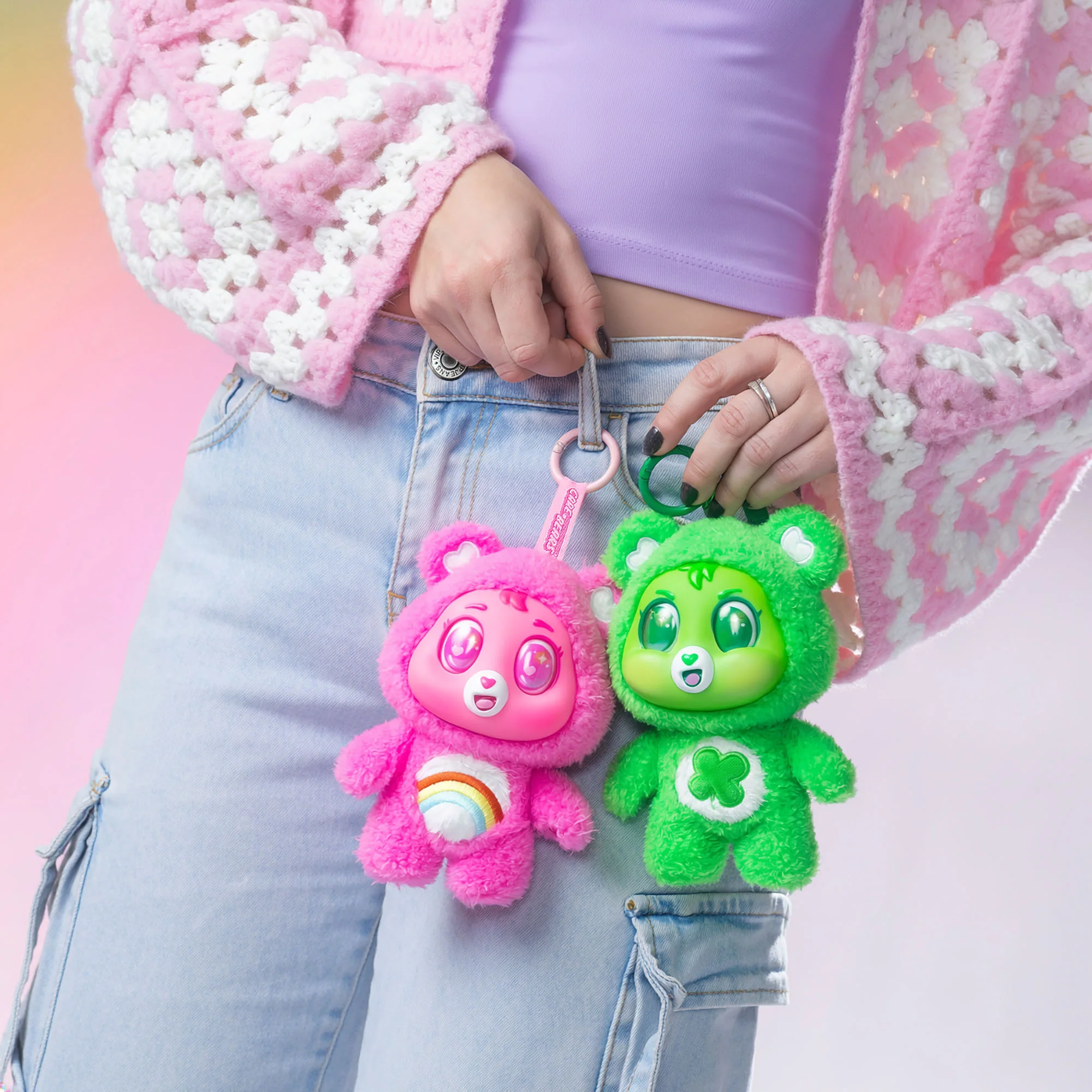 Care Bears Caring Cuties Plush Keychain Blindbox - Image 4