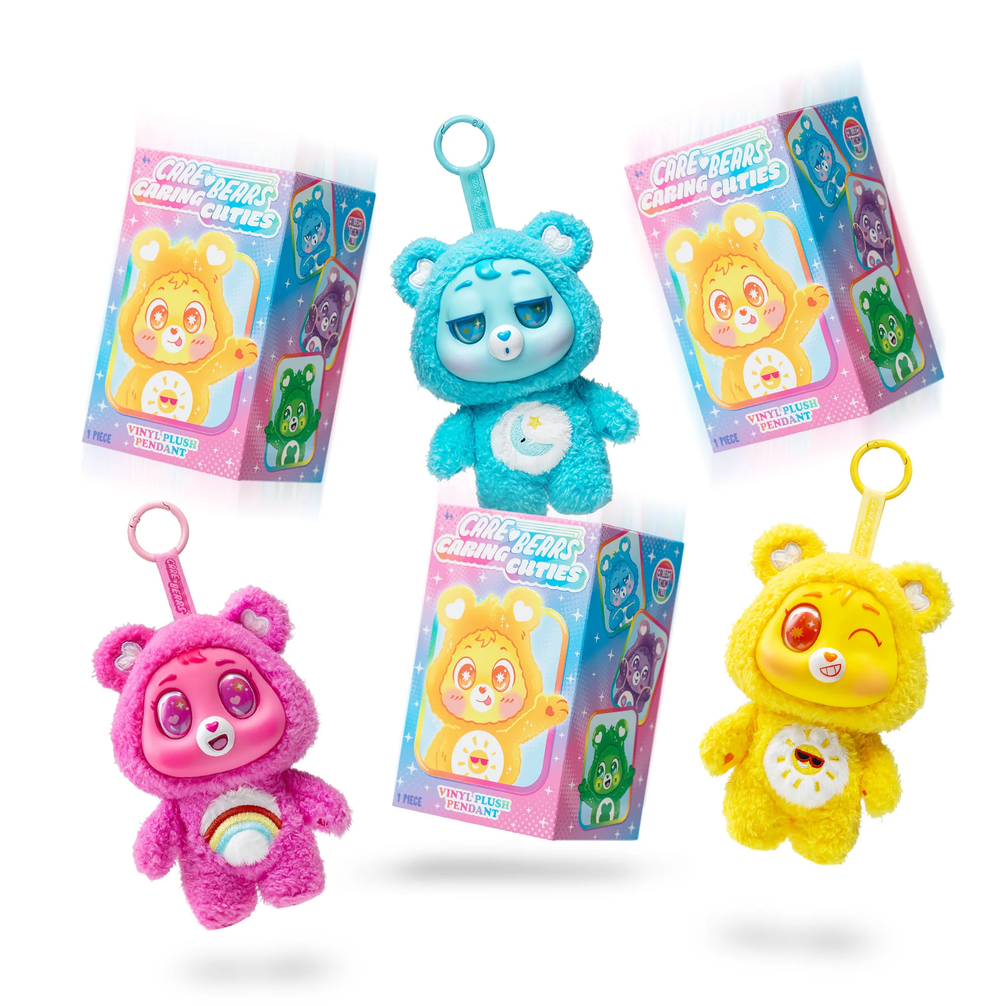 Care Bears Caring Cuties Plush Keychain Blindbox - Image 5