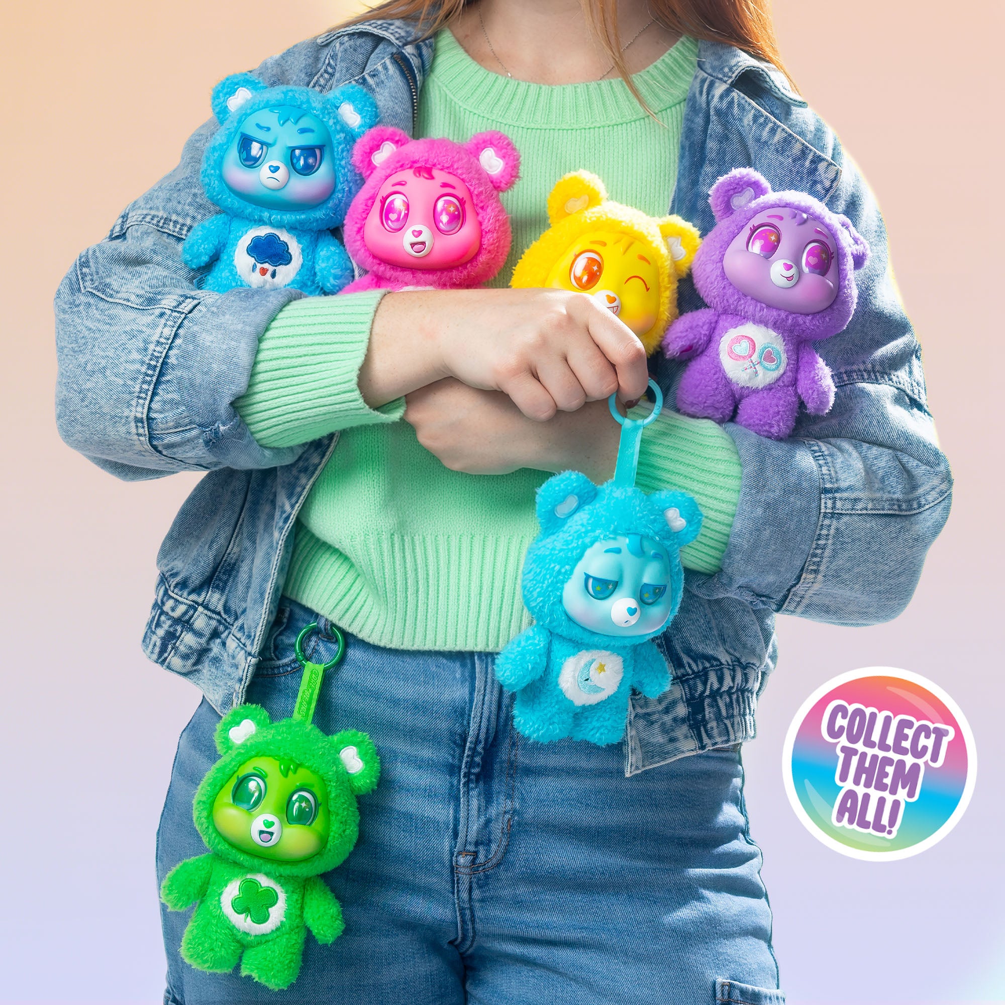 Care Bears Caring Cuties Plush Keychain Blindbox - Image 8