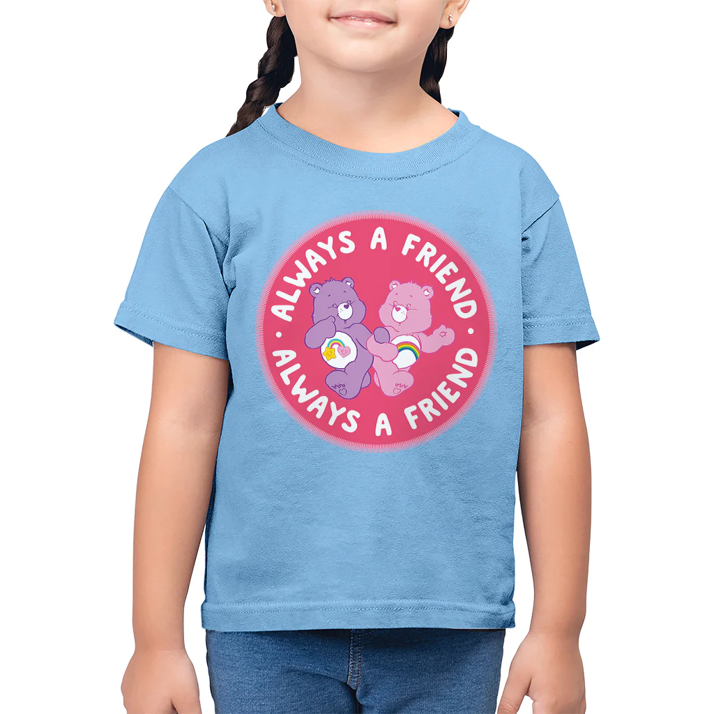 Cheer Bear And Best Friend Bear Always A Friend Kids T-Shirt - Image 6