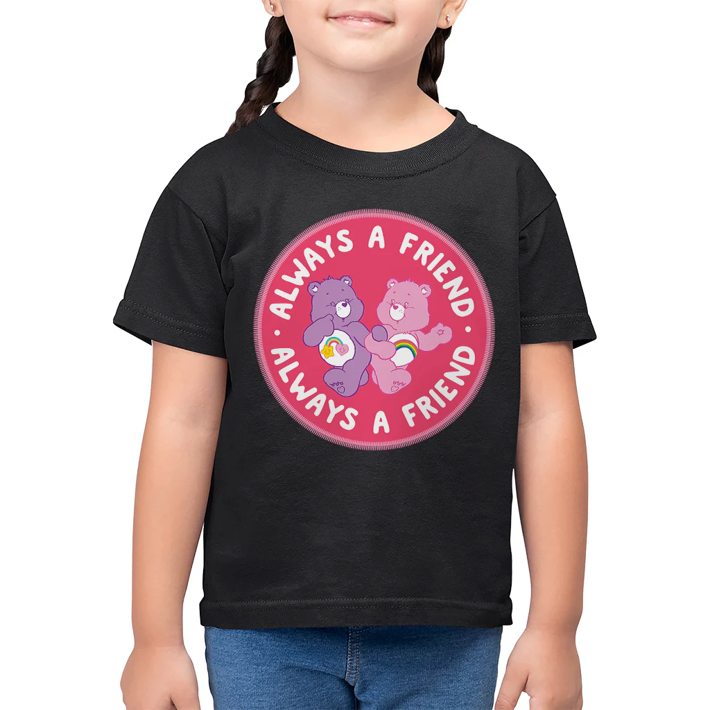 Cheer Bear And Best Friend Bear Always A Friend Kids T-Shirt - Image 7