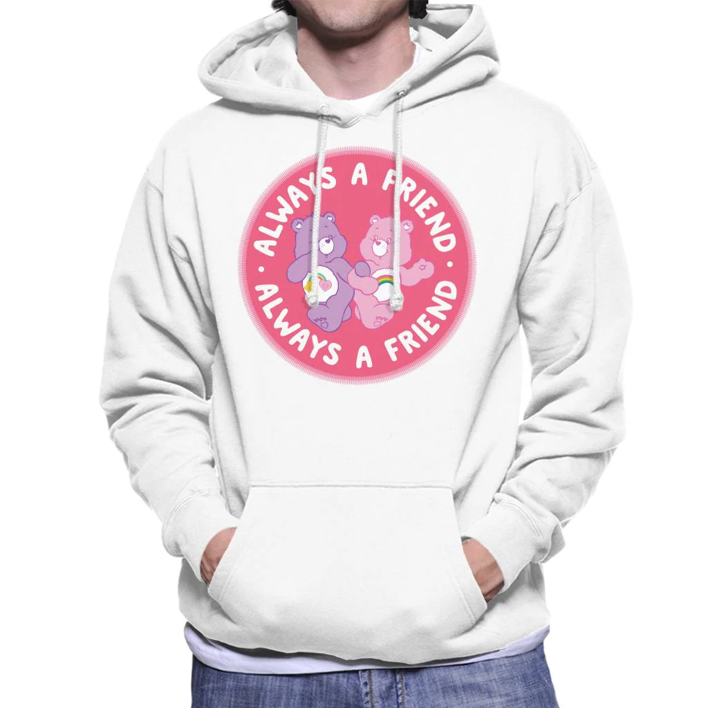 Cheer Bear And Best Friend Bear Always A Friend Men's Hooded Sweatshirt - Image 5