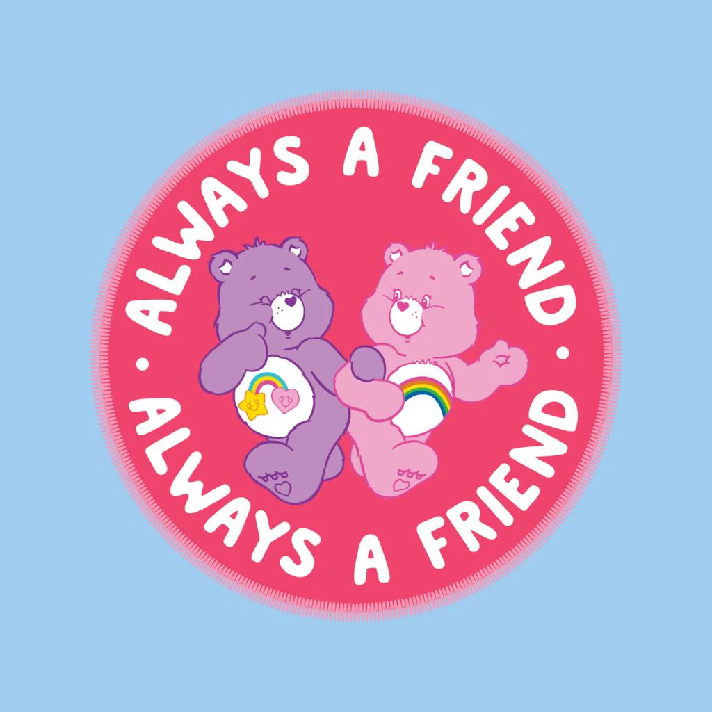 Cheer Bear And Best Friend Bear Always A Friend Men's T-Shirt - Image 4