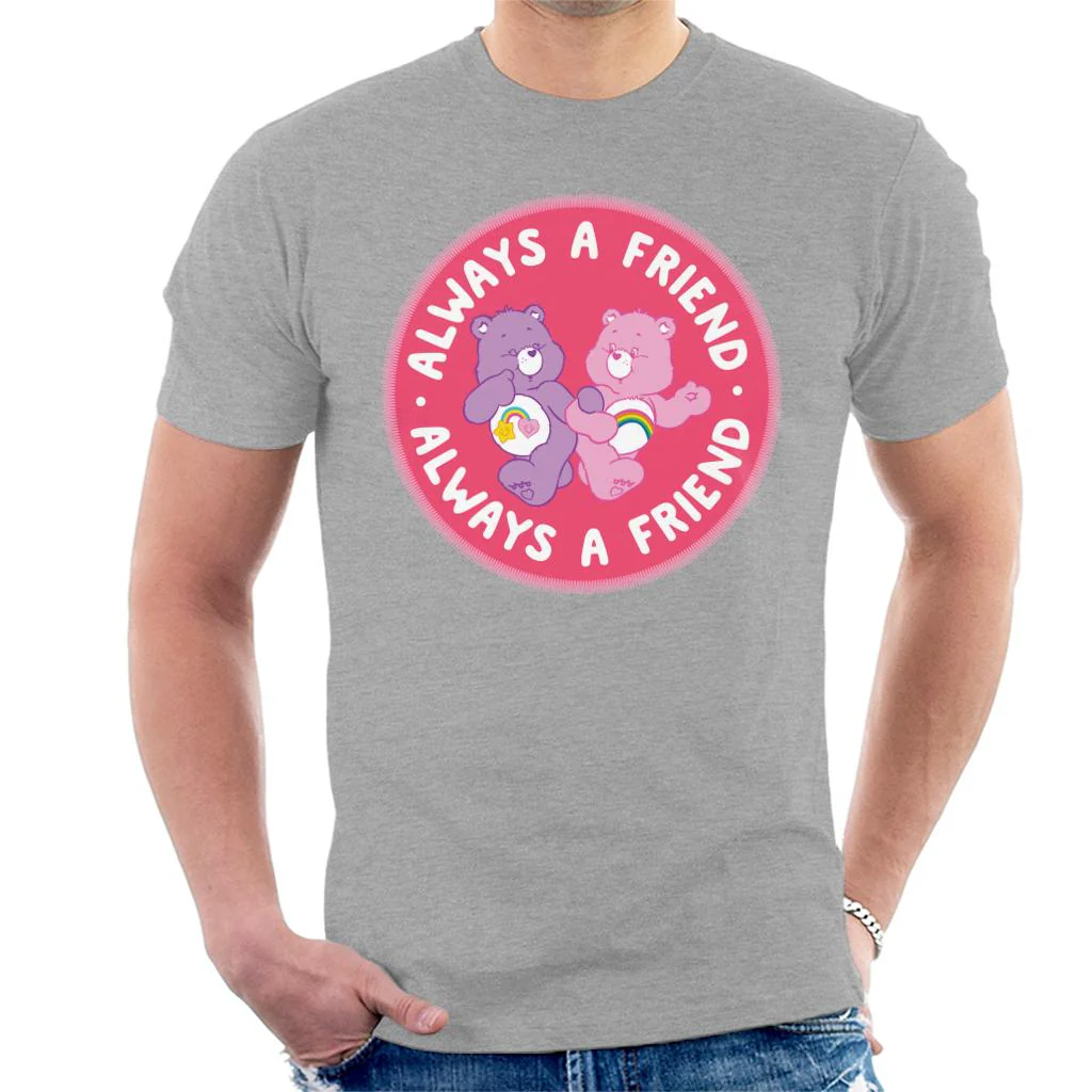 Cheer Bear And Best Friend Bear Always A Friend Men's T-Shirt - Image 6