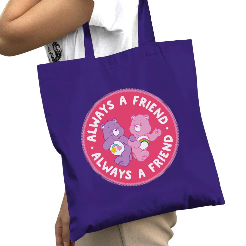 Cheer Bear And Best Friend Bear Always A Friend Tote Bag - Image 3
