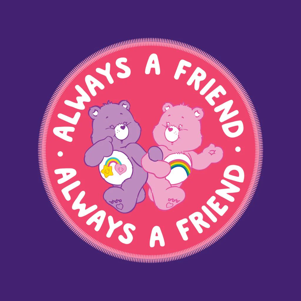 Cheer Bear And Best Friend Bear Always A Friend Women's T-Shirt - Image 2
