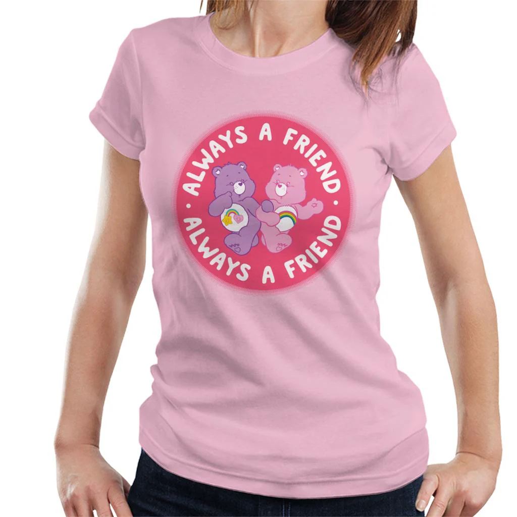 Cheer Bear And Best Friend Bear Always A Friend Women's T-Shirt - Image 8