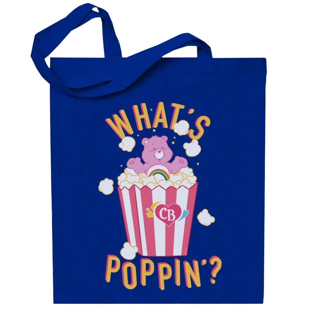Cheer Bear Whats Poppin Tote Bag