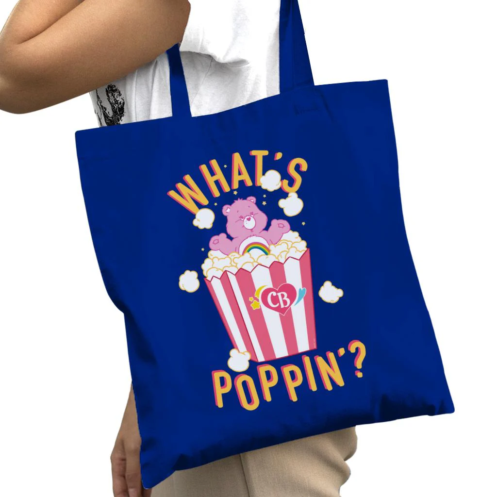 Cheer Bear Whats Poppin Tote Bag - Image 3