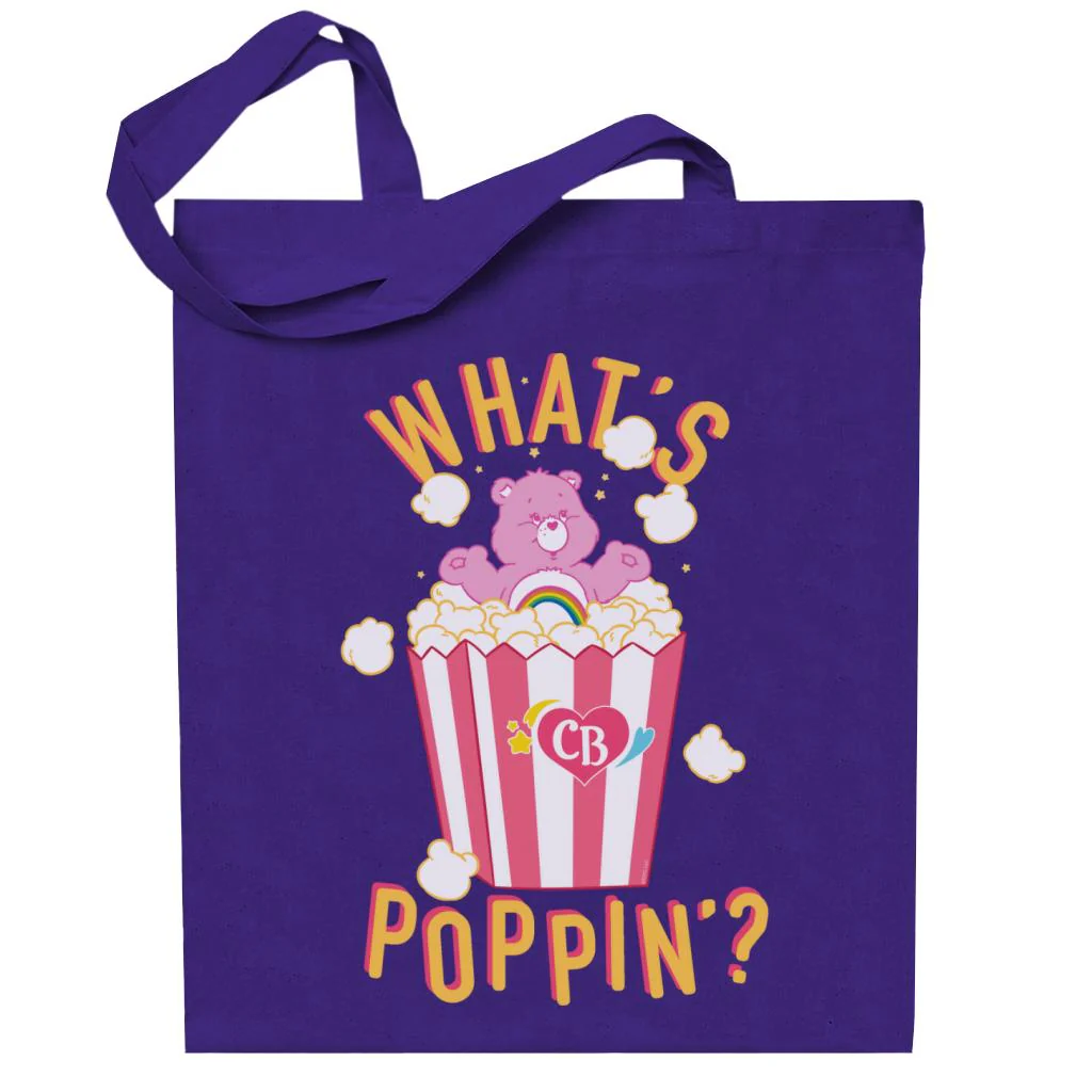 Cheer Bear Whats Poppin Tote Bag - Image 5