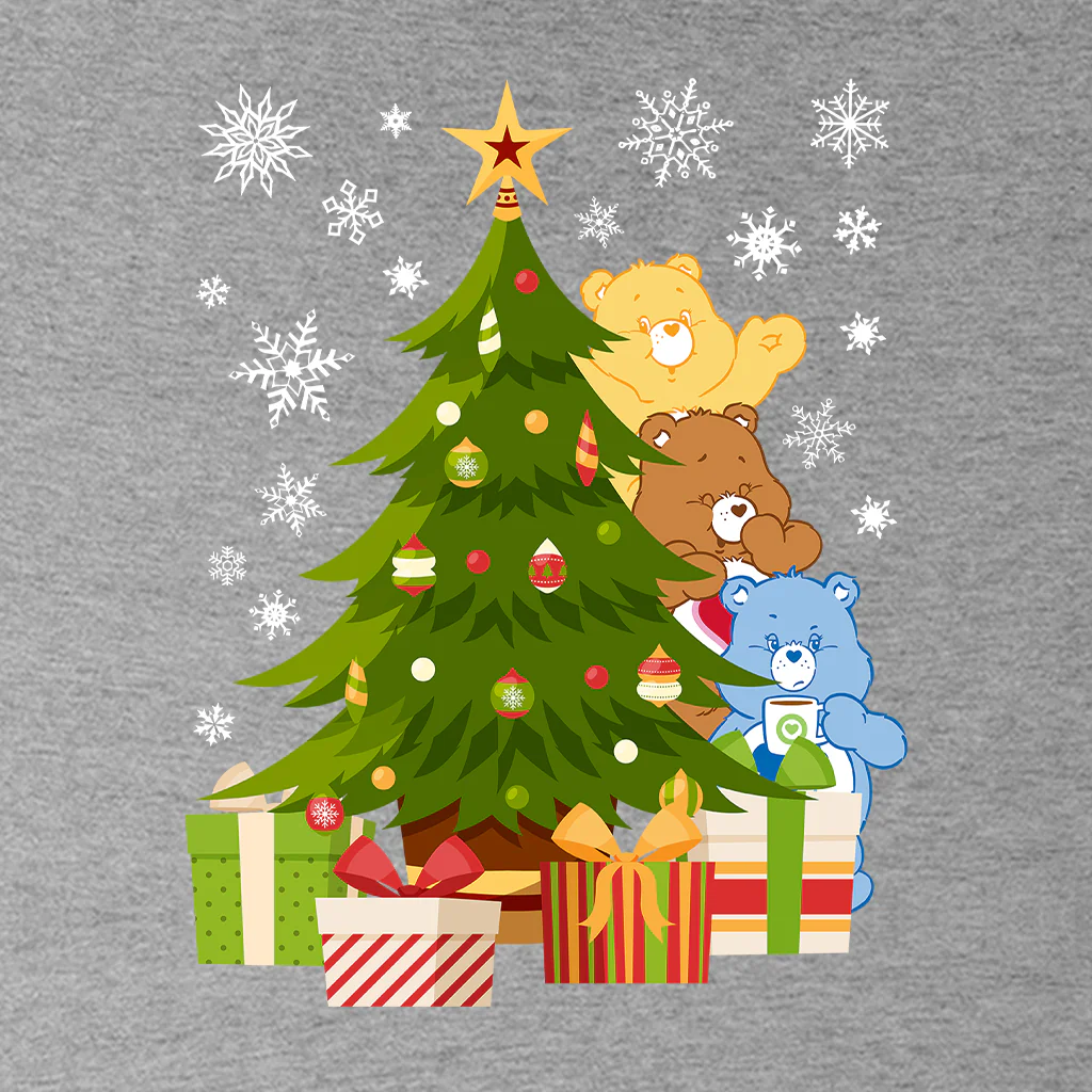 Care Bears Christmas Behind The Christmas Tree Men's Sweatshirt - Image 6