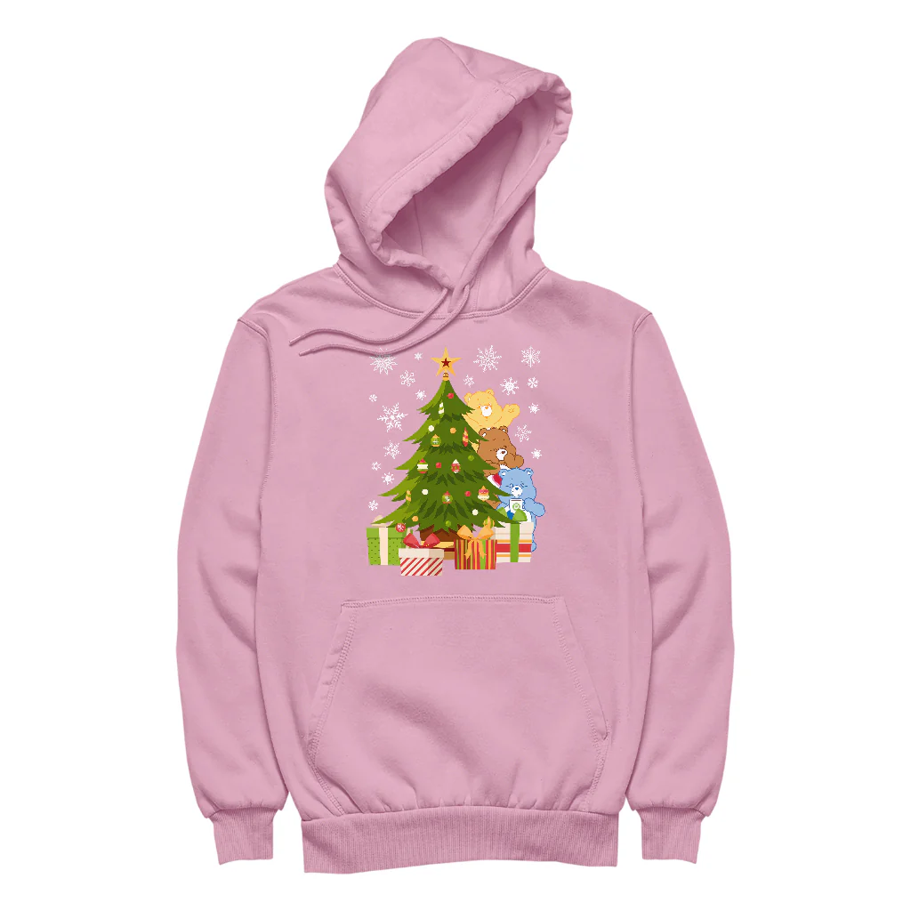 Care Bears Christmas Behind The Christmas Tree Women's Hooded Sweatshirt - Image 5