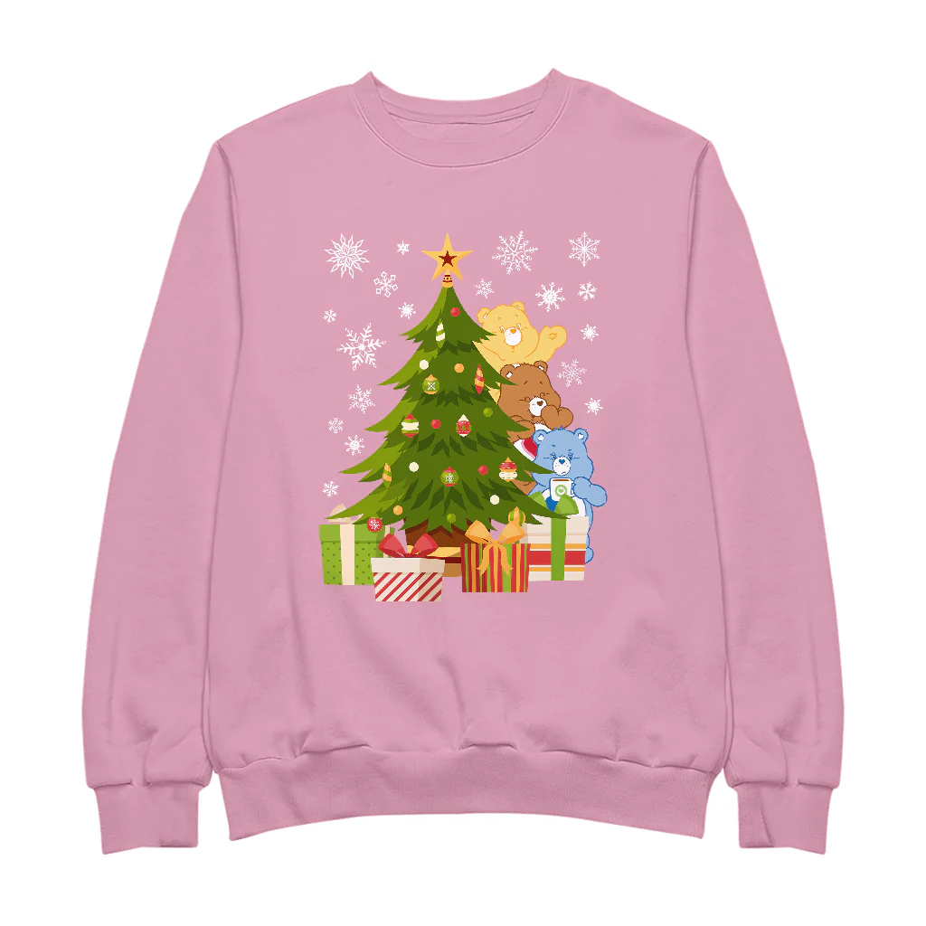 Care Bears Christmas Behind The Christmas Tree Women's Sweatshirt - Image 11