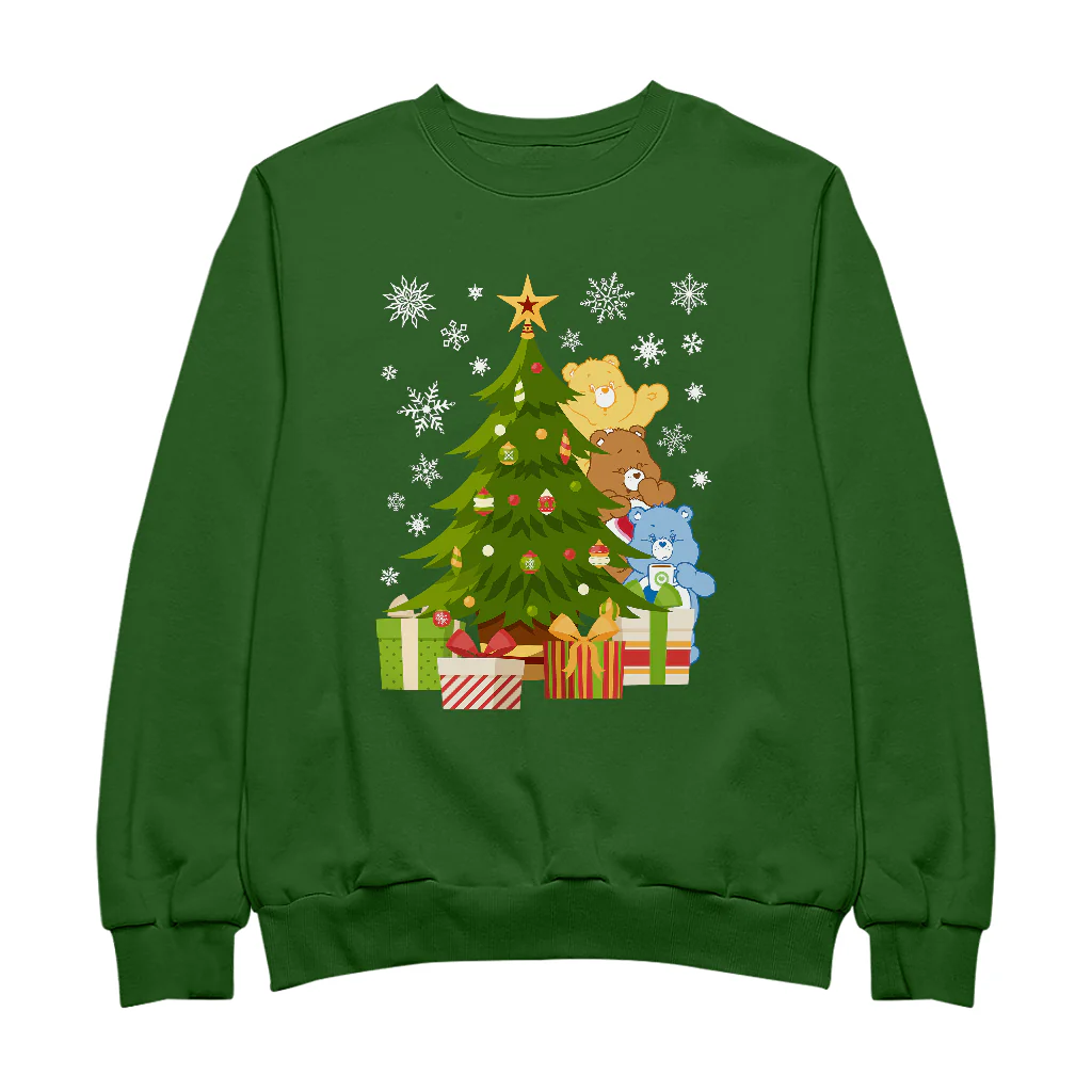 Care Bears Christmas Behind The Christmas Tree Women's Sweatshirt - Image 9