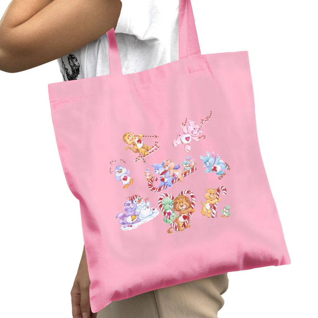 Christmas Candy Cane Montage Tote Bag - Image 3