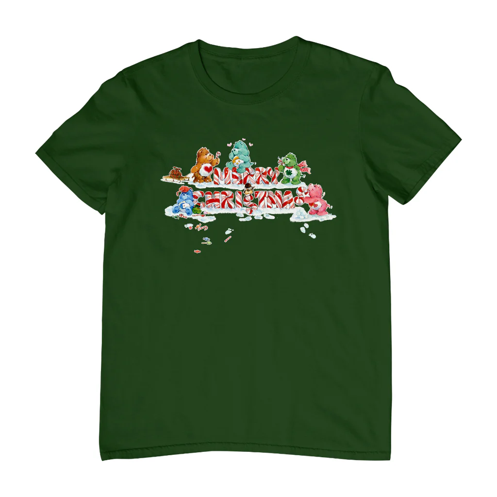 Care Bears Christmas Merry Xmas Candy Cane Men's T-Shirt - Image 11