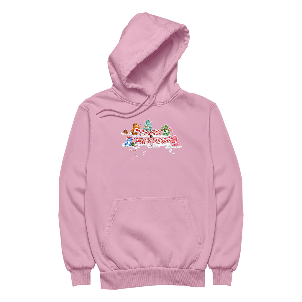 Care Bears Christmas Merry Xmas Candy Cane Women's Hooded Sweatshirt - Image 11