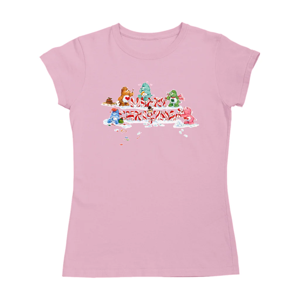 Care Bears Christmas Merry Xmas Candy Cane Women's T-Shirt - Image 11
