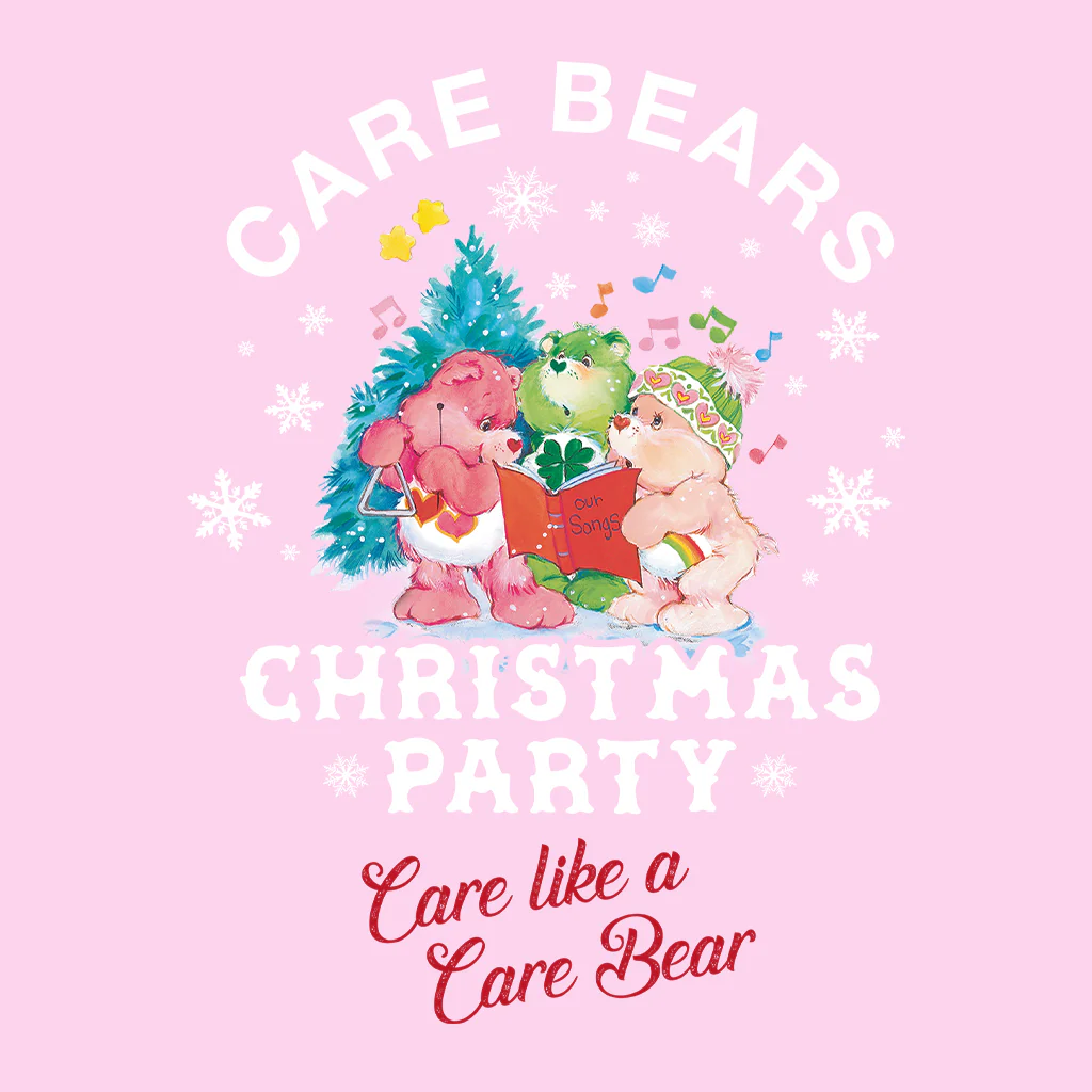 Care Bears Christmas Party Care Like A Care Bear Women's Hooded Sweatshirt - Image 2