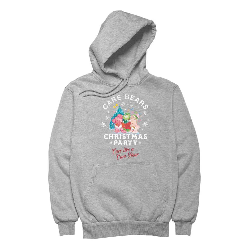 Care Bears Christmas Party Care Like A Care Bear Women's Hooded Sweatshirt - Image 5
