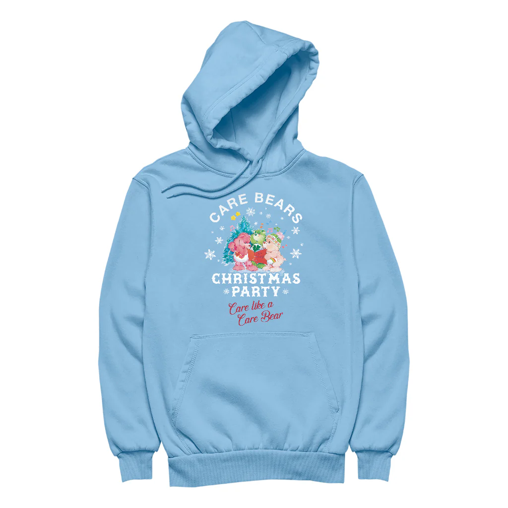 Care Bears Christmas Party Care Like A Care Bear Women's Hooded Sweatshirt - Image 6