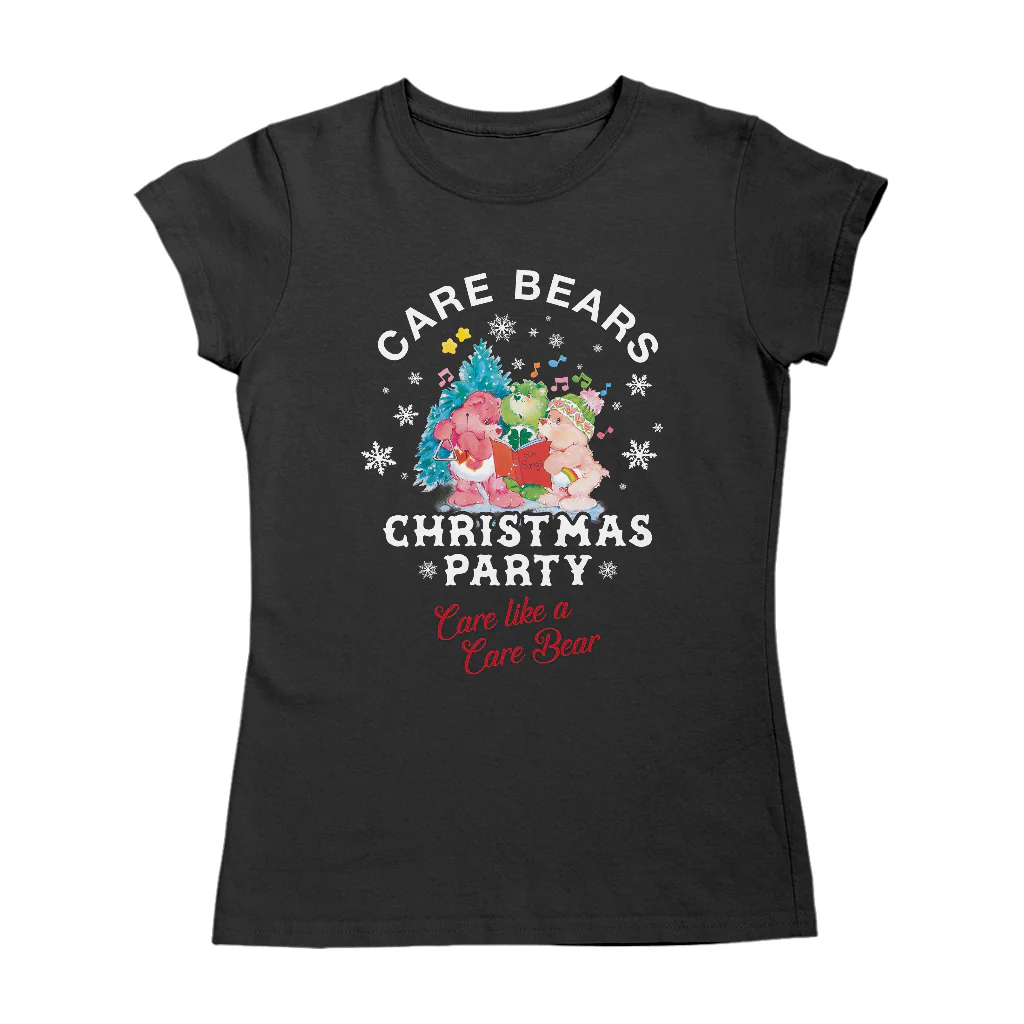 Care Bears Christmas Party Care Like A Care Bear Women's T-Shirt
