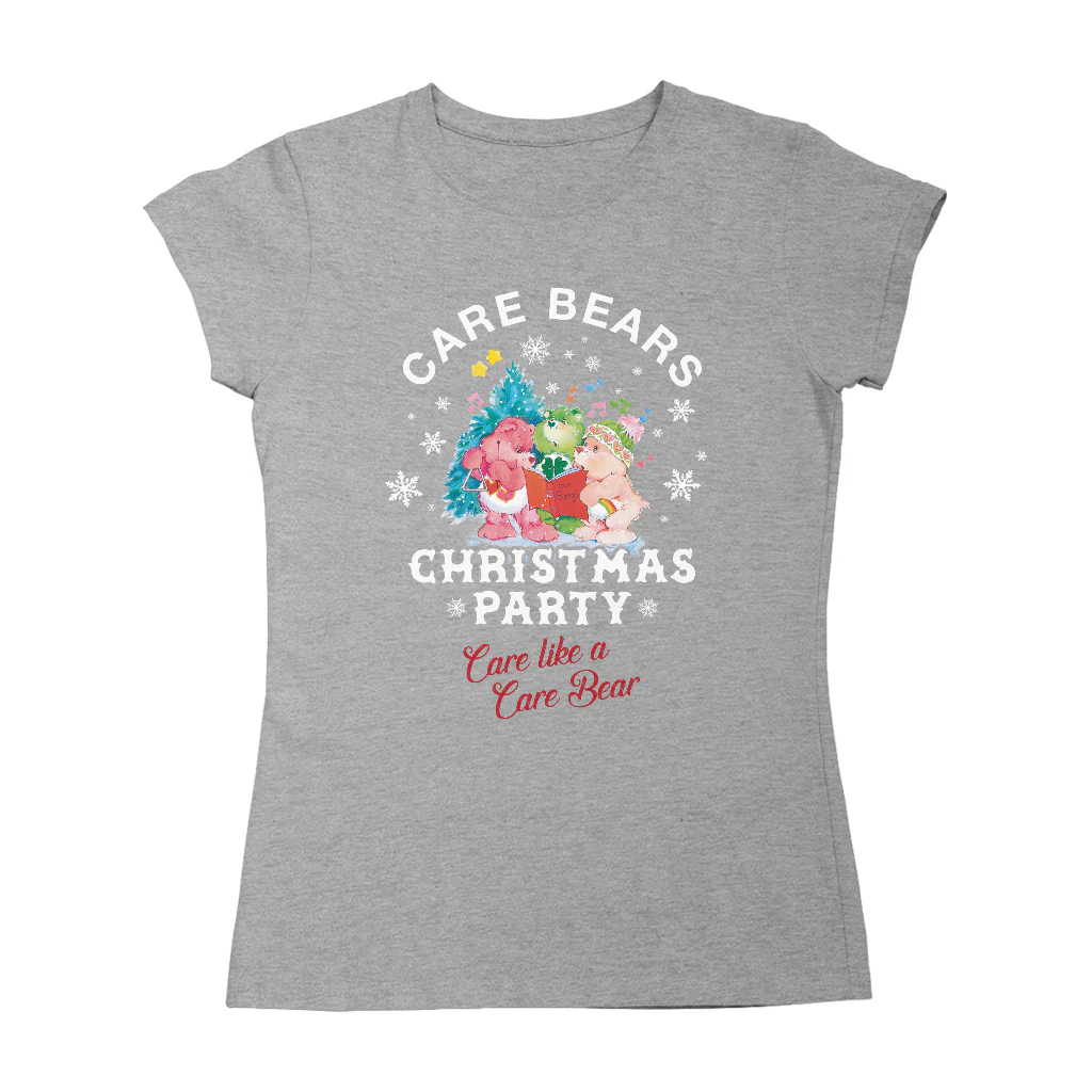 Care Bears Christmas Party Care Like A Care Bear Women's T-Shirt - Image 3