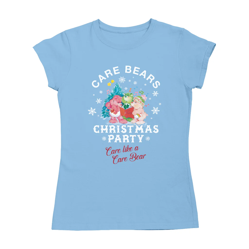 Care Bears Christmas Party Care Like A Care Bear Women's T-Shirt - Image 5