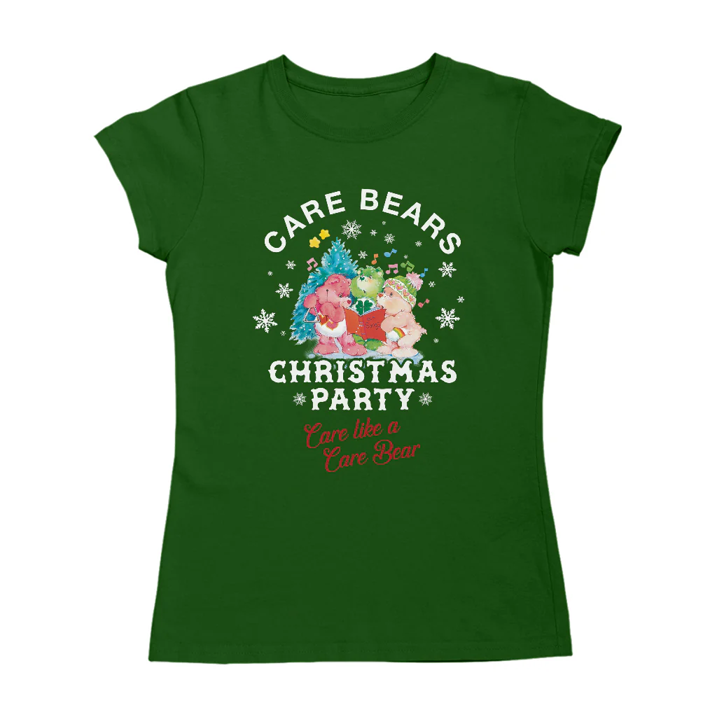 Care Bears Christmas Party Care Like A Care Bear Women's T-Shirt - Image 7